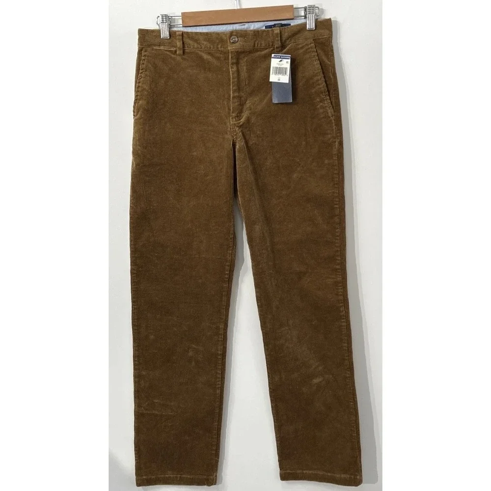 NWT Boys Polo Ralph Lauren Thick Corduroy‎ Chino Pants Size 20 New